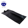 Printed Luxury Black Matte Folding Cardboard Wine Box